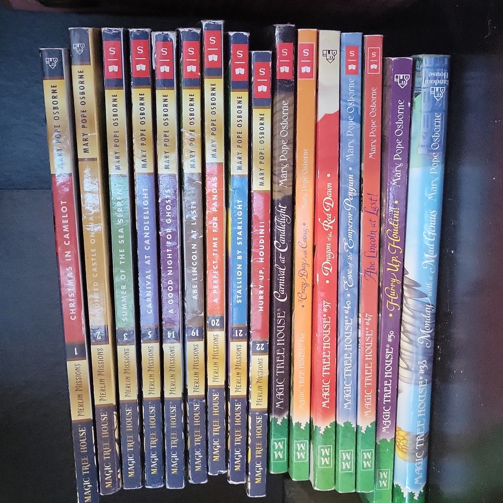 Magic Tree House Merlin Missions Books Lot Of 15 Paperback And 1 Hardcover